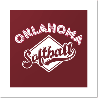 Oklahoma Sooners University Softball Posters and Art